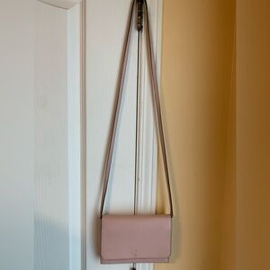 Kate Spade NY Pink leather  Crossbody  wallet bag